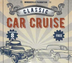 2024 Monroeville Foundation Community Day with Car Cruise on June 8, 2024