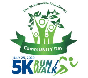 5K run/walk at Monroeville Foundation CommUNITY Day July 25, 2020
