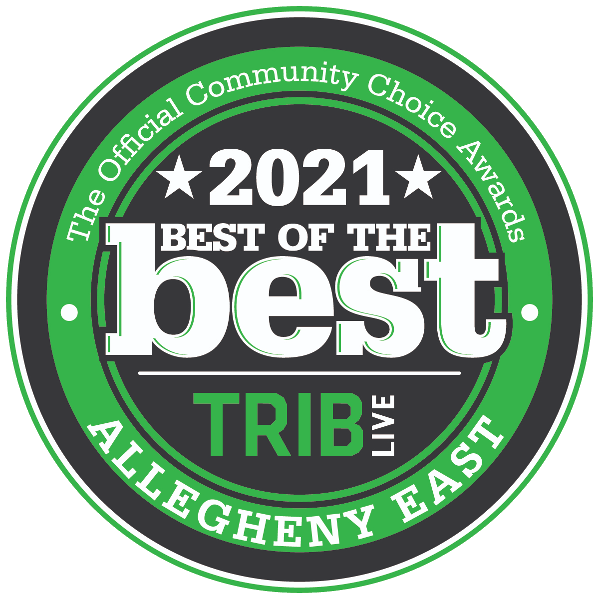 Tribune Review Community Choice Award Nomination 2021